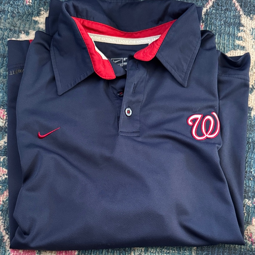 Washington nationals Nike polo
